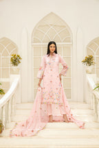 Elisol 3pcs Semi-Stitched Fancy Emb Lawn [D-4400] Regular priceRs.7,990.00