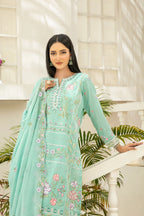 Elisol 3pcs Semi-Stitched Fancy Emb Lawn [D-4402]