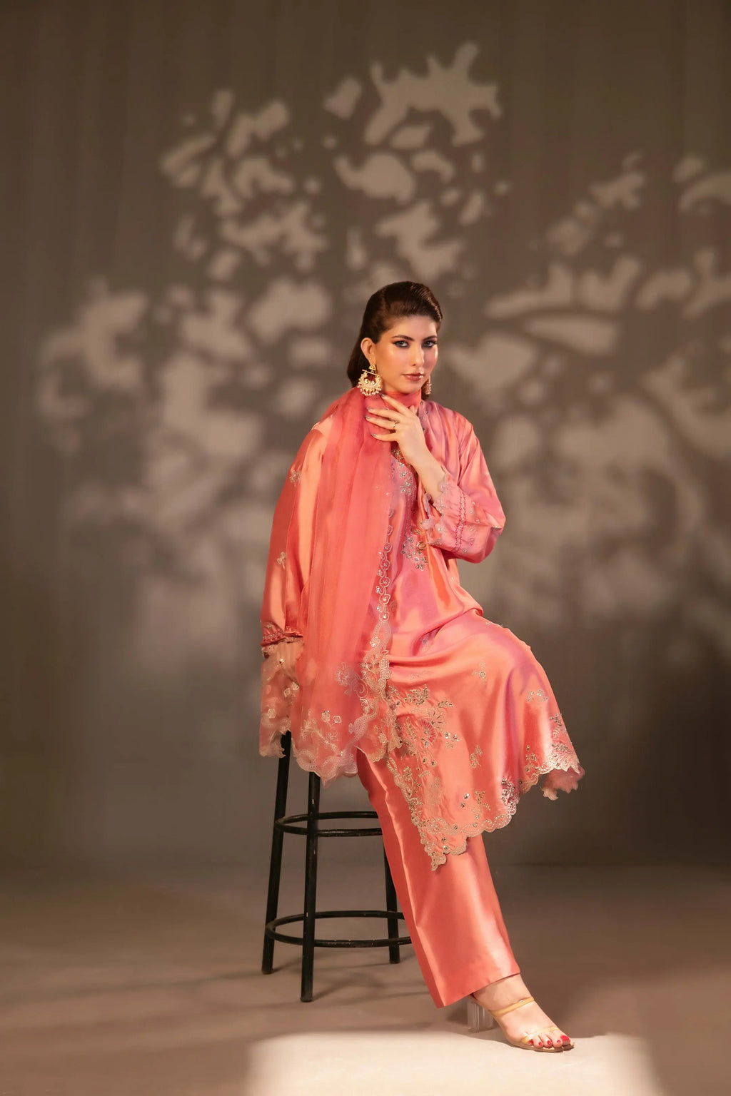 TK-108 SHEESHA SILK 3 PCs SET