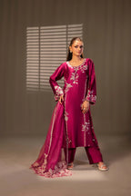 TK-113 SHEESHA SILK 3 PCs SET