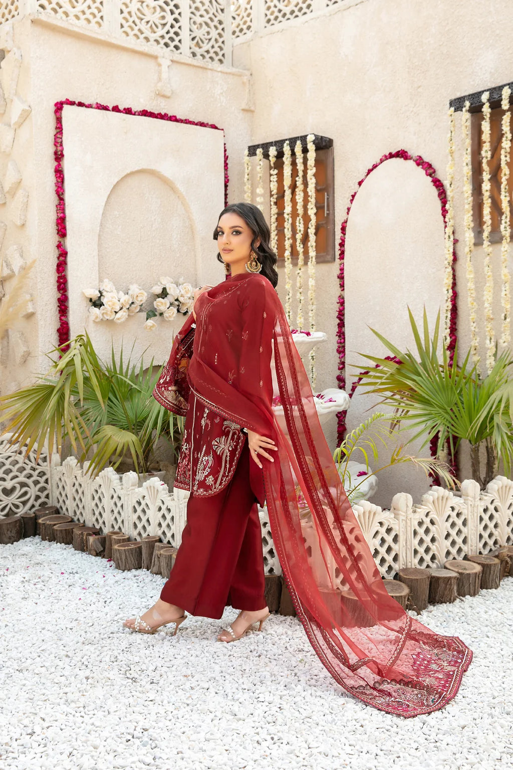 TK-107 SHEESHAA SILK 3 PCs SET