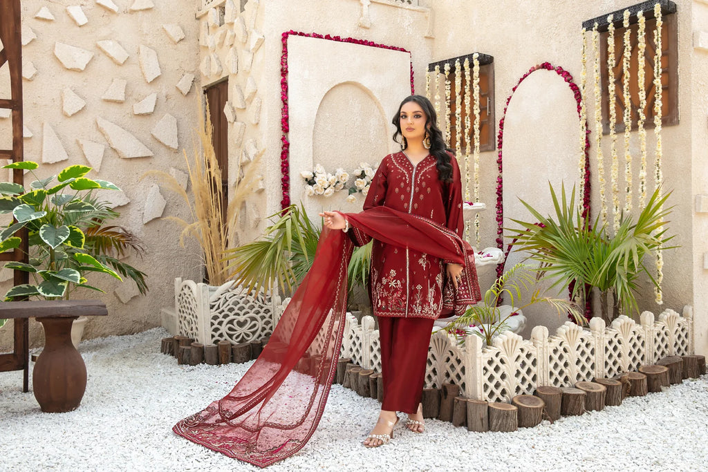 TK-107 SHEESHAA SILK 3 PCs SET