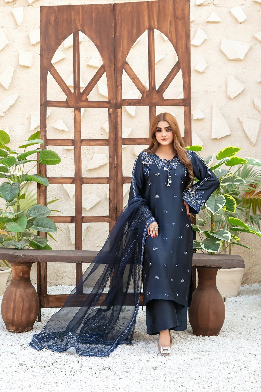 TK-104 SHEESHA SILK 3 PCs SET