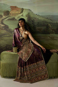 Jaamuni - Handcrafted Velvet Shawl by Vashah - Shopping Karado