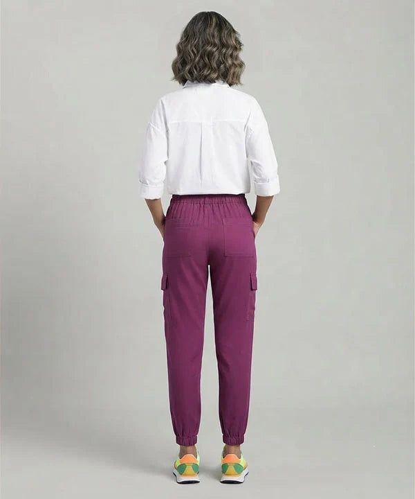 Women's Western PERSIAN RED Jogger Trousers LLW-0004