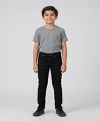 Boys Black Stretch Denim Jeans- Bjp-0267