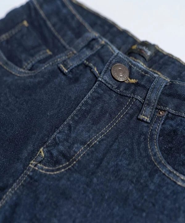 Boys Navy Stretch Denim Jeans- Bjp-0290