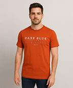 Men’S T-Shirt – Orange Tsh-5879 - Orange - View 2