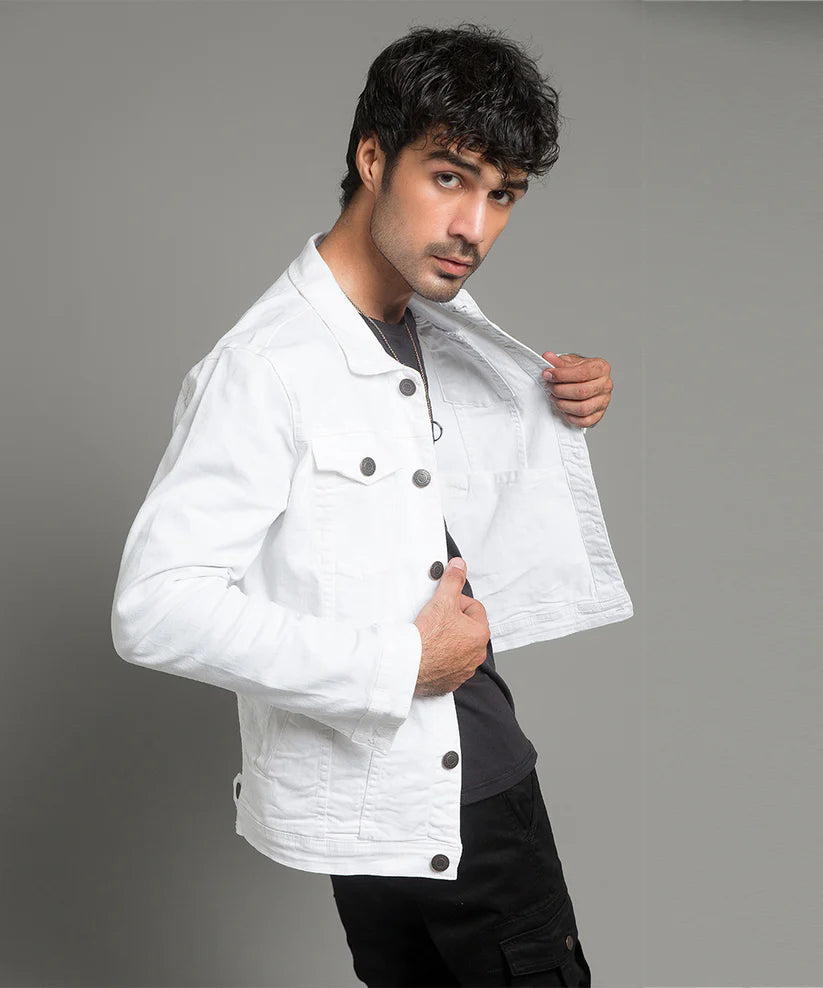 Denim Jacket - White