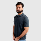 Men'S Polo T-Shirt Night Green Tsh-5519 - Green - View 2