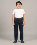 Boys Navy Stretch Denim Jeans- Bjp-0290