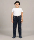 Boys Navy Stretch Denim Jeans- Bjp-0290