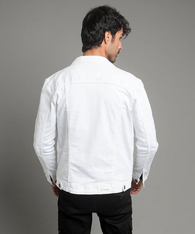 Denim Jacket - White