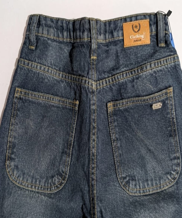 Boys 6 Pocket Baggy Denim Jeans- Bjp-0312