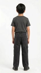 Boys 6 Pocket Baggy Denim Jeans BJP-0310