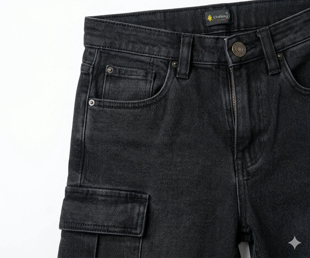 Boys 6 Pocket Baggy Denim Jeans BJP-0310