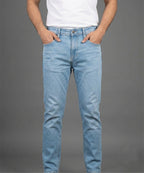 Men's Denim - Ice Blue JP-2101 - Blue - View 1