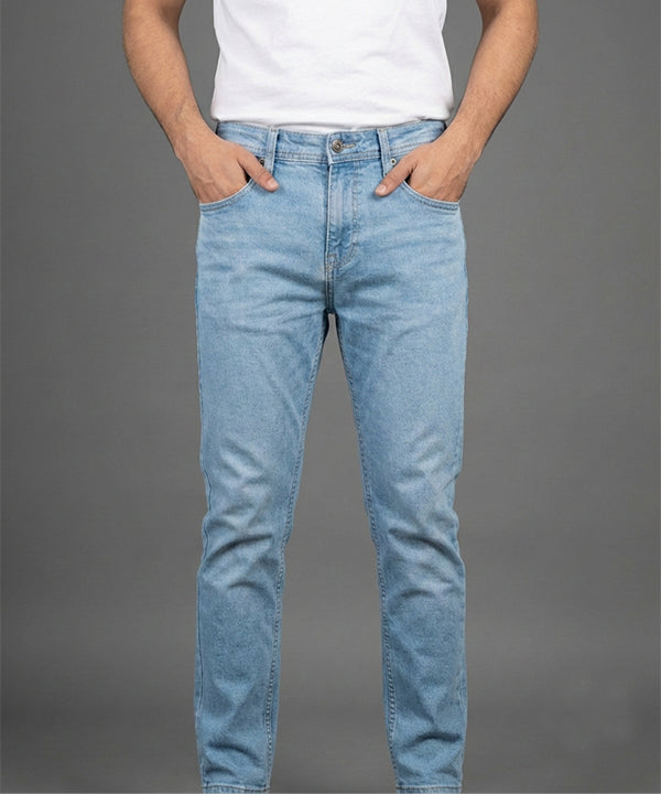 Men's Denim - Ice Blue JP-2101 - Blue - View 1
