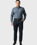 Men'S Over Size Chino - Aqua Blue Cp-0547 - Blue - View 1