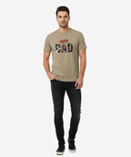 Men’S Super Dad T-Shirt – Beige Tsh-5921 - Beige - View 1