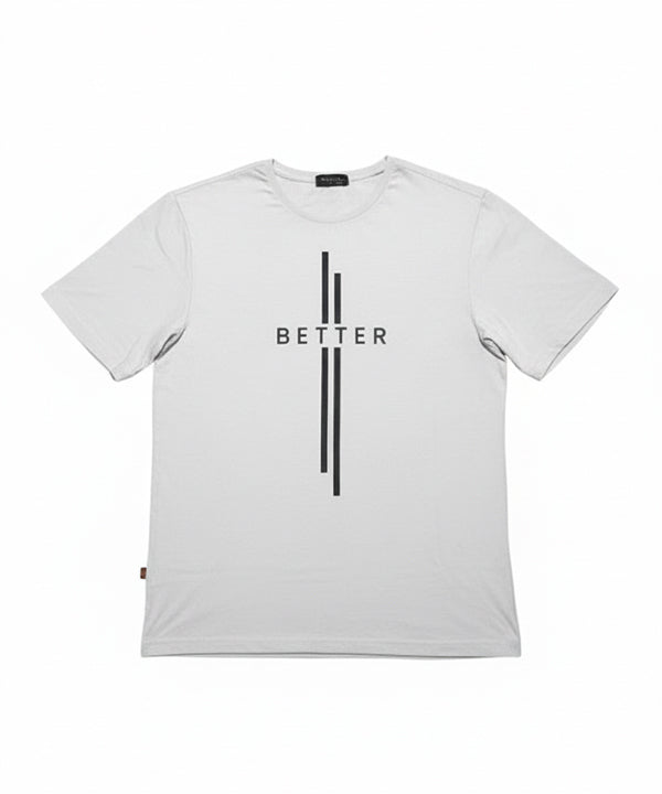 Mens T-Shirt - Light Grey Tsh-5685 - Grey - View 3
