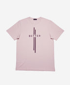 Mens T-Shirt - Light Pink Tsh-5685 - Pink - View 3