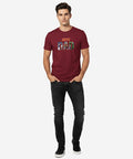 Men’S Super Dad T-Shirt – Maroon Tsh-5921 - Maroon - View 1