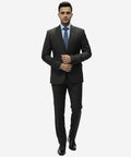 Formal Suit Gst-0123 Black - Black - View 1