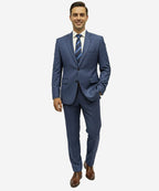 Formal Suit Gst-0124 Malaysian Blue - Blue - View 1