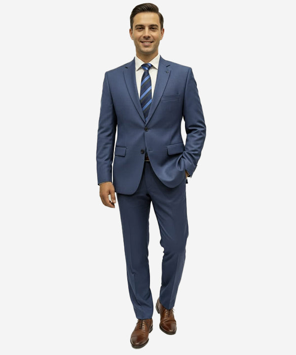 Formal Suit Gst-0124 Malaysian Blue - Blue - View 1