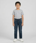 Boys Greenish Stretch Denim Jeans- Bjp-0309