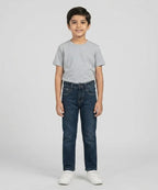 Boys Greenish Stretch Denim Jeans- Bjp-0309