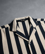 Men's Casual Shirt Half Sleeves - SHC-3069 Beige Stripe ( ORG ) - Beige - View 4