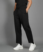 Men'S Baggy Logo Trousers - Black Lwr-0601 - Black - View 1