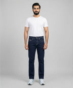 Men's Denim Smart Baggy- JP-2206 Navy - Navy - View 1