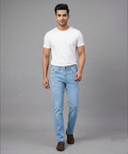 Men's Denim Tailored Fit- JP 2201 Light Blue - Blue - View 1