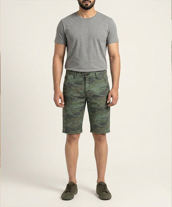 Men’S Summer Cotton Camouflage Shorts- Br-0122 -  - View 2