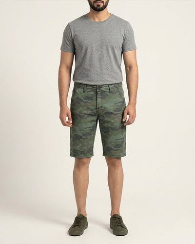 Men’S Summer Cotton Camouflage Shorts- Br-0122