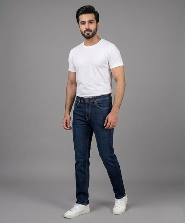 Men's Denim Straight Fit- Jp-2212 Navy - Navy - View 1