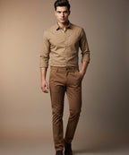 Men'S Chino - Rust Cp-0513 - Rust - View 1