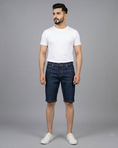 Casual Summer D-Blue Denim  Shorts- Br-0089