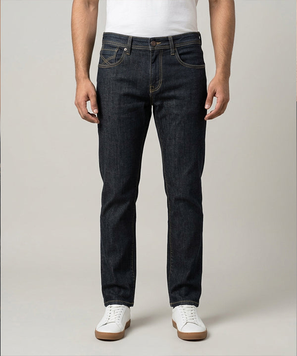 Men's Denim Straight Fit- Jp-2225 M-Black - Black - View 2