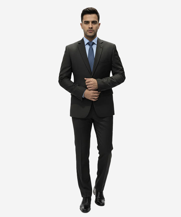 Formal Suit Gst-0125 Black - Black - View 1