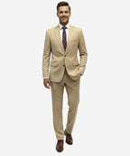 Formal Suit Gst-0124 Coffee - Coffee - View 1
