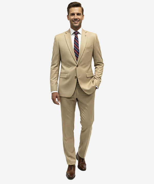 Formal Suit Gst-0124 Coffee - Coffee - View 1