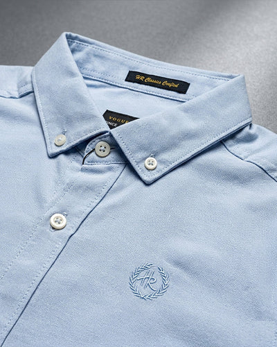 Men's Casual Shirt - Sky Blue Shc-1968 ( ORG)
