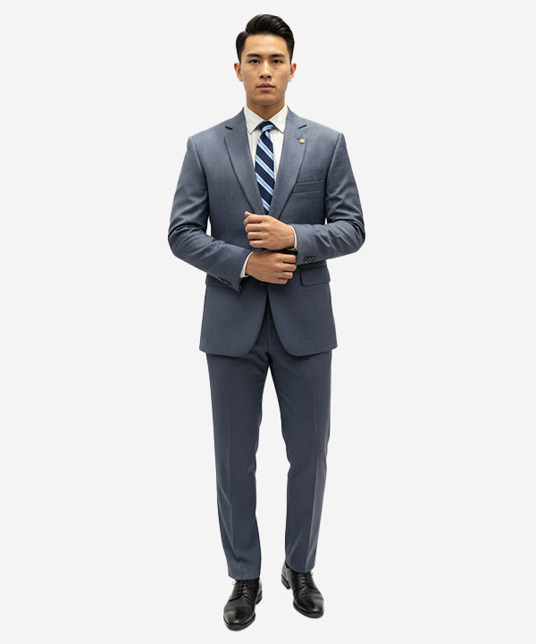 Formal Suit Gst-0124 Silver Grey - Grey - View 1