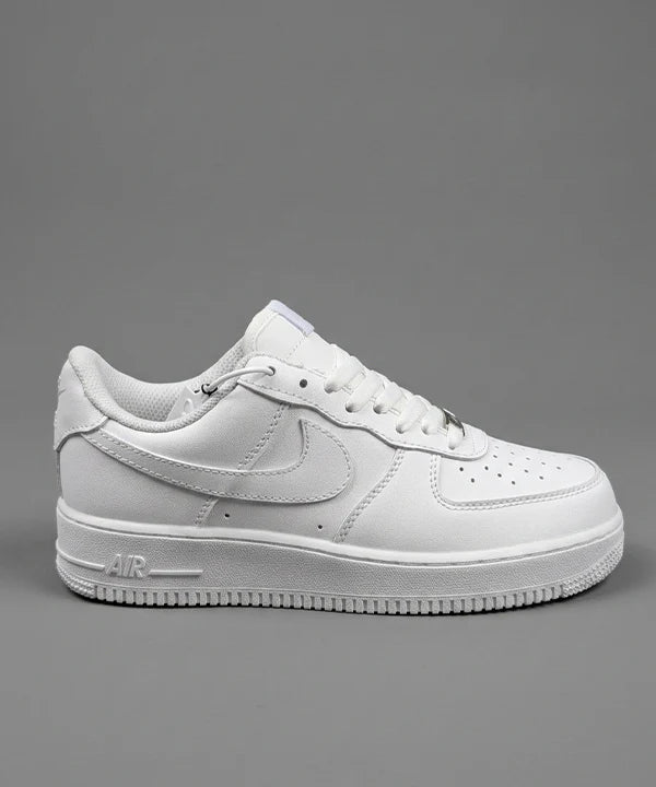 Low-Top Casual Sneakers White Fw-0178