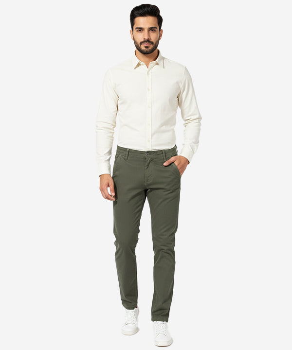 Men'S Chino - Green Cp-0526 - Green - View 1
