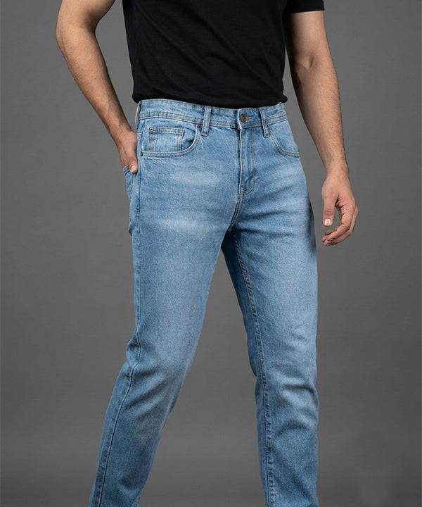 Men's Denim - L Blue JP-2093 - Blue - View 1